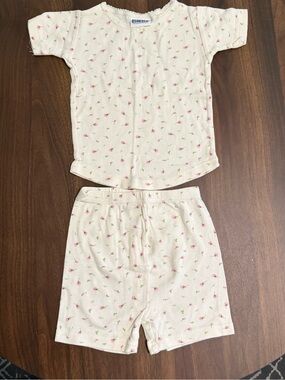 Baby girl vintage Oshkosh pajama set